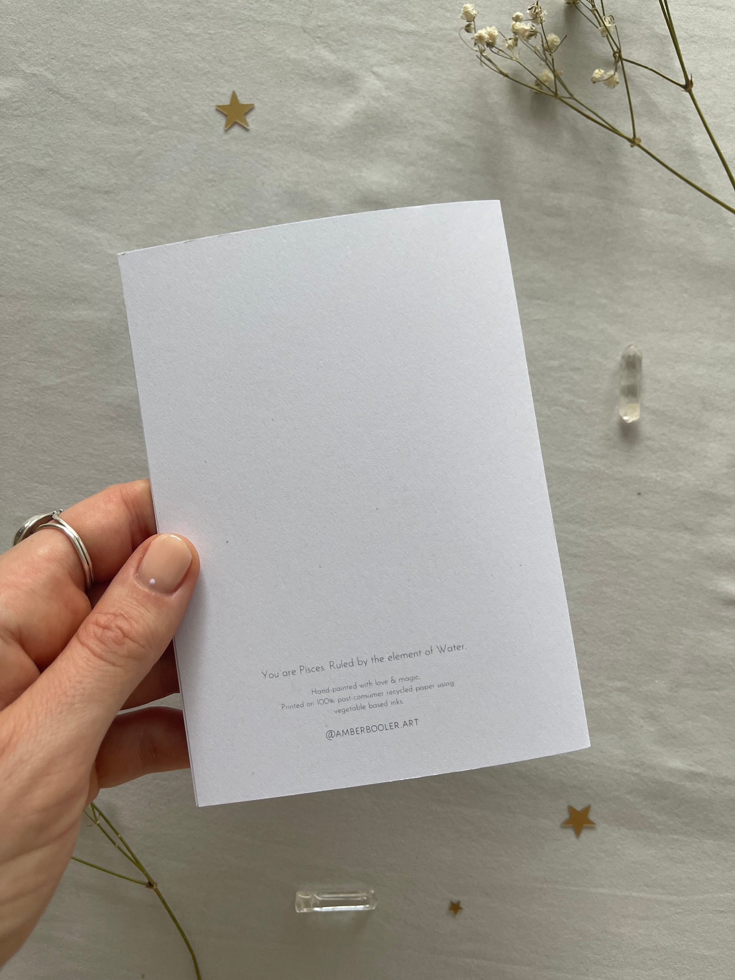 Zodiac Pisces Greeting Card